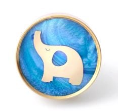 Kids Handmade Brass Elephant Knob